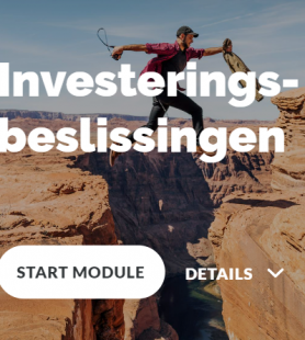 1) Investeringsdoelen; 2) Investeringsmaatstaven; 3) Trefwoorden en tips